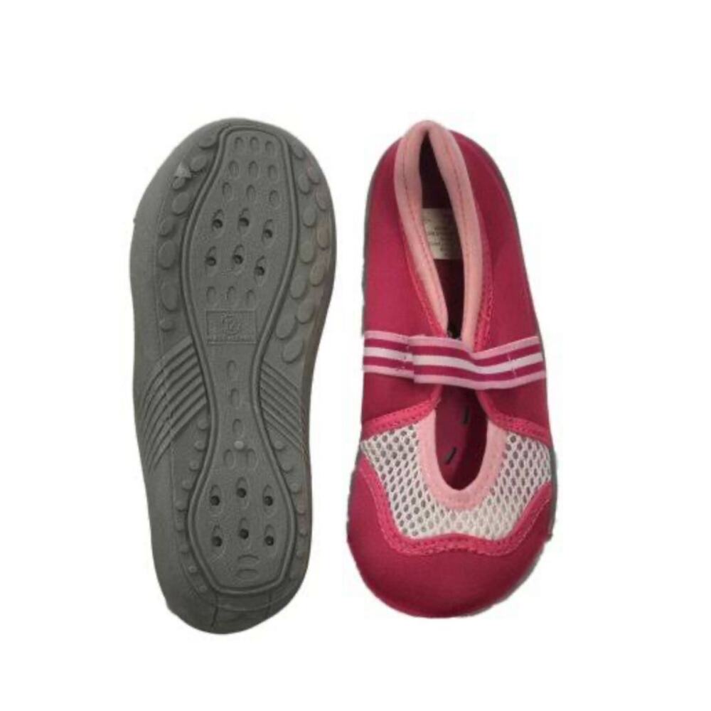 Beach Socks Pink & White Water Shoes Girls Youth Size 3